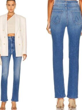 MOTHER High Waisted Straight-Leg Rider Skimp |  Women's 24